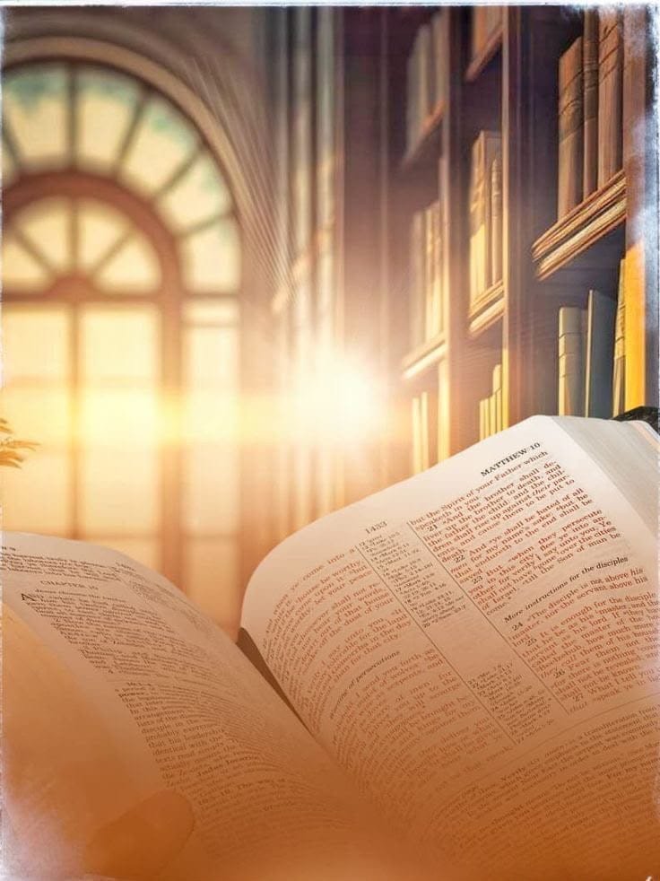 The Word of God - Holy Bible in Sanctuary